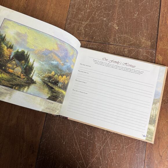 Thomas Kinkade Then and Now Remembering‎ the Generations 1998 UNUSED - Picture 15 of 15